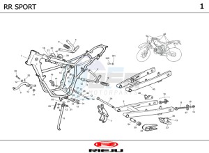 RR-50-SPORT-BLUE drawing CHASSIS