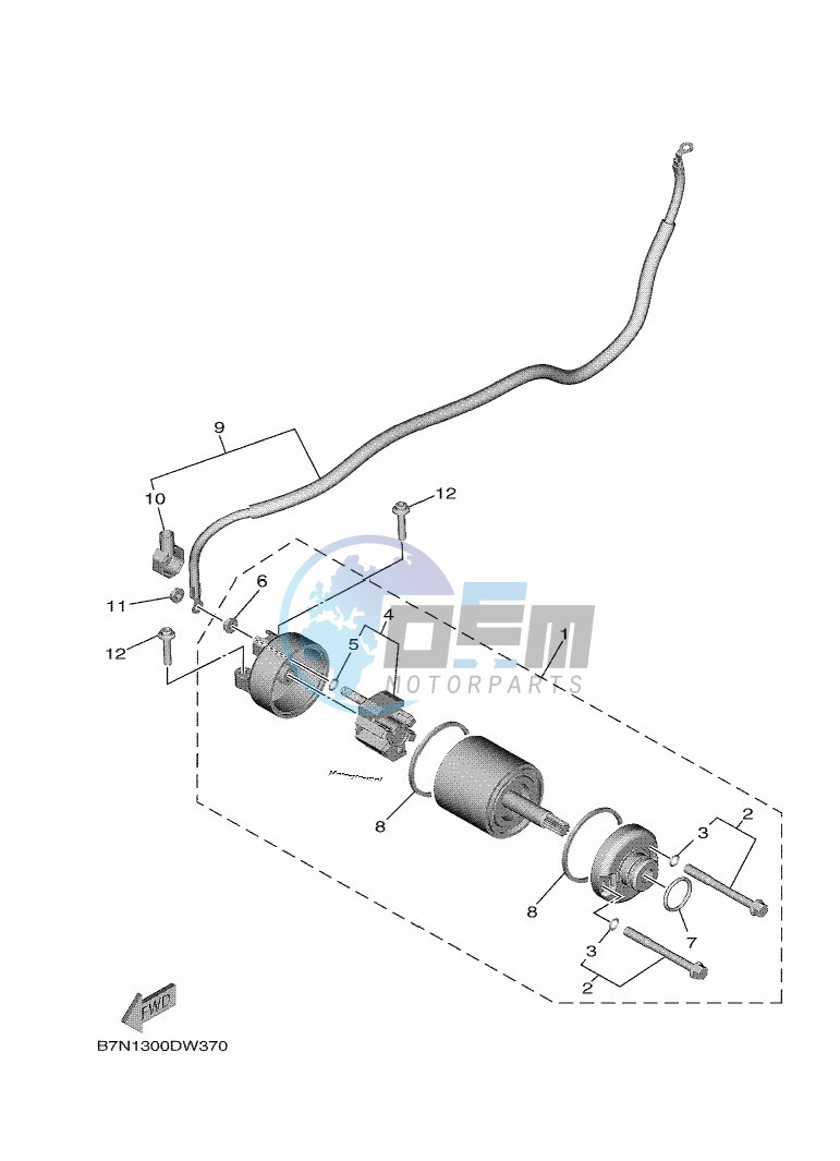 STARTING MOTOR