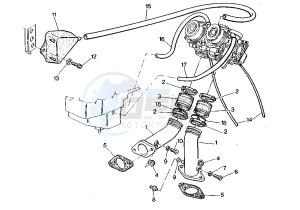 ELEPHANT 900 drawing INLET MANIFOLDS