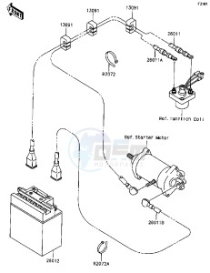 JL 650 A [SC] (A1-A5) [SC] drawing ELECTRICAL EQUIPMENT