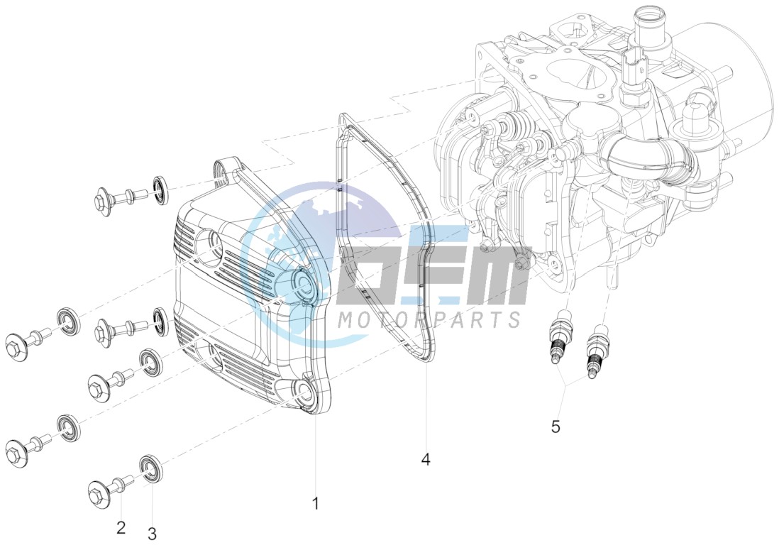 Cylinder head cover