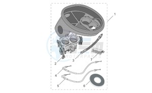 RSV 1000 Tuono drawing Acc. - Performance parts IV