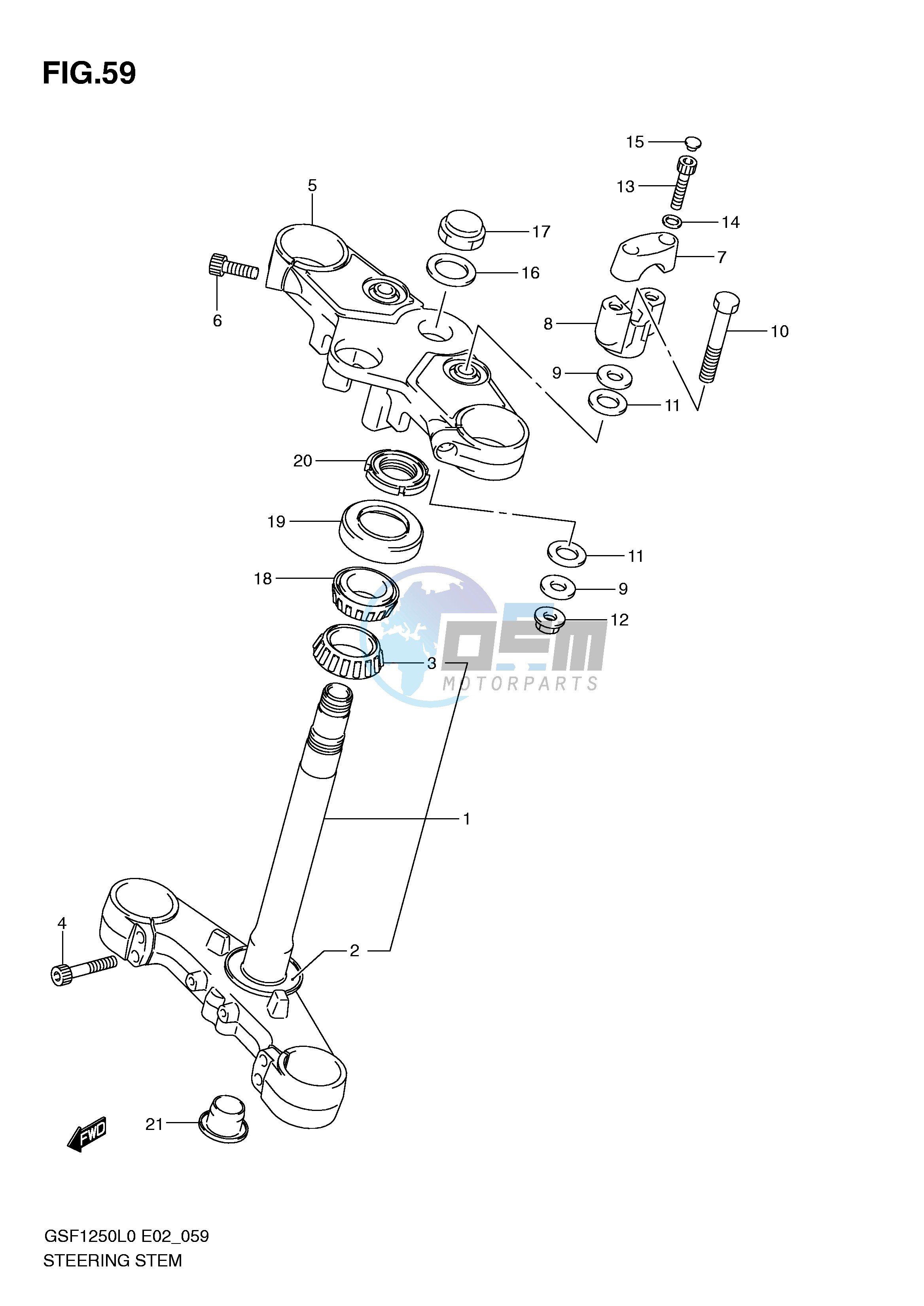 STEERING STEM