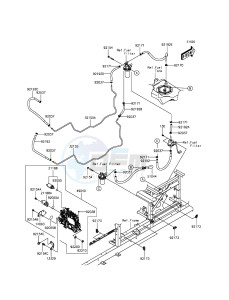 MULE PRO-DXT KAF1000BGF EU drawing Fuel Pump