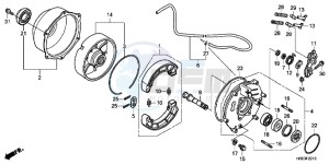 VFR800XH 2ED - (2ED) drawing CLUTCH MASTER CYLINDER