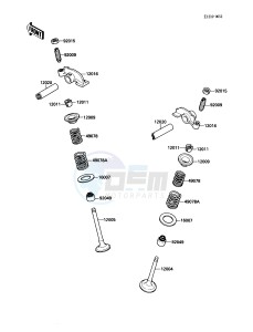 KLF 220 A [BAYOU 220] (A1-A4) [BAYOU 220] drawing VALVE