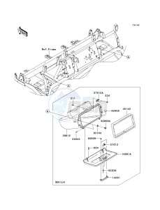 KAF 620 R [MULE 4010 TRANS4X4] (R9F-RAFA) RAFA drawing FRONT BOX