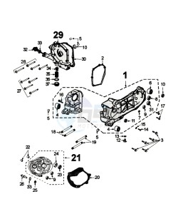 KISBEE A NX drawing CRANKCASE