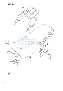 DR250 (E24) drawing SEAT