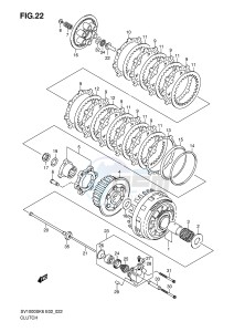 SV1000 (E2) drawing CLUTCH