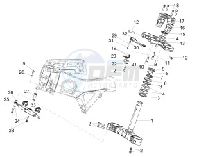 TUONO 1100 V4 FACTORY E4 SUPERPOLE ABS (EMEA-GSO) drawing Steering