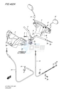 UK110NX ADDRESS EU drawing HANDLEBAR