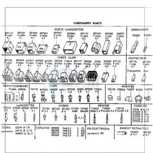 VOGUE LNA BE drawing ELECTRIC COMPONENTS