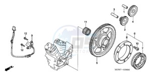 NT700VA UK - (E / MKH) drawing PULSE GENERATOR/ STARTING CLUTCH