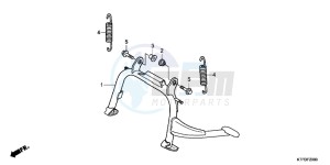 SH125B drawing STAND