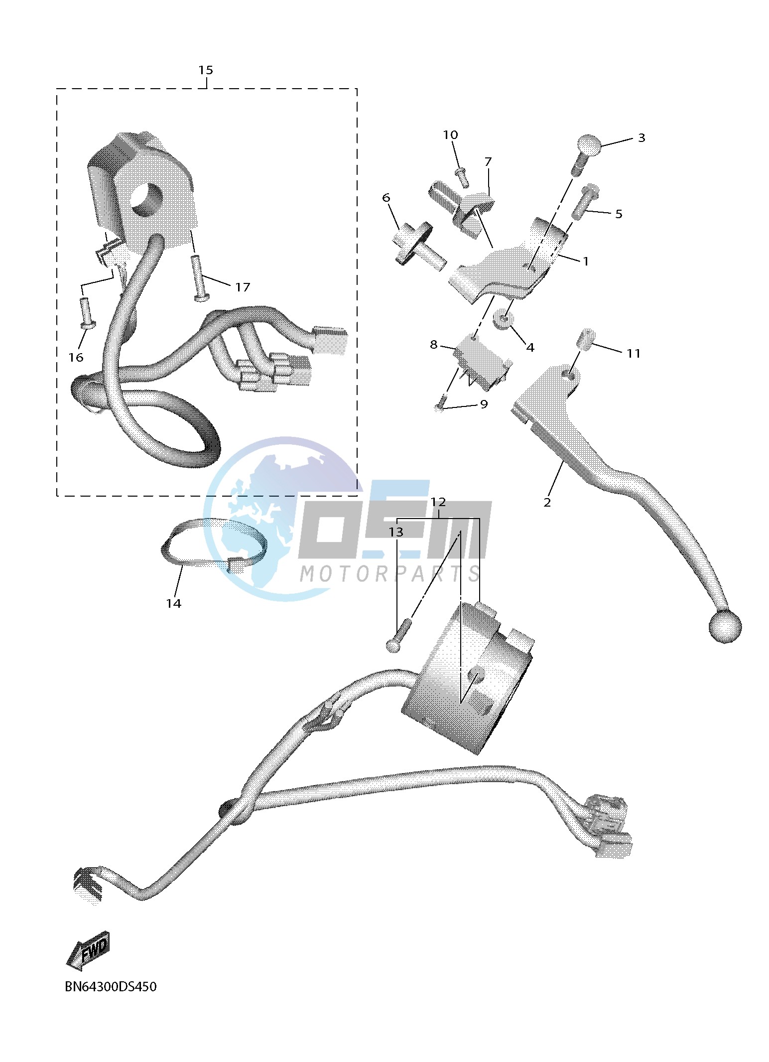 HANDLE SWITCH & LEVER