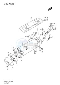 AN400 BURGMAN EU drawing MUFFLER