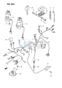 GSX1100 (E2) drawing WIRING HARNESS (MODEL R)