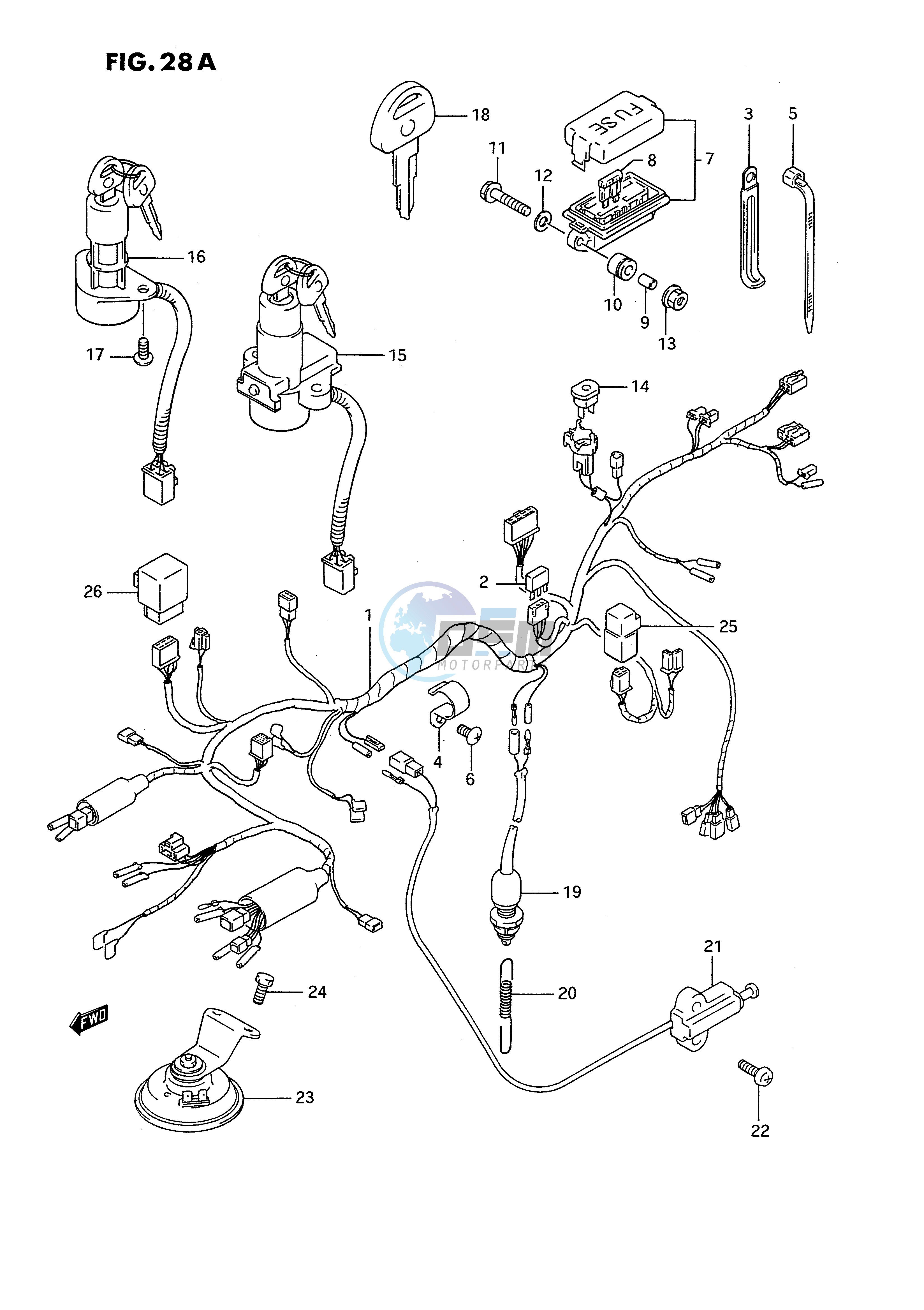 WIRING HARNESS (MODEL R)