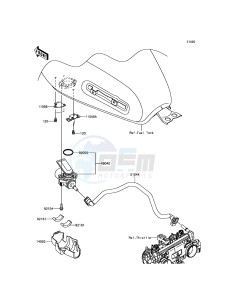 W800 EJ800AFFA GB XX (EU ME A(FRICA) drawing Fuel Pump