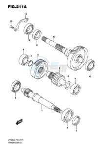 UH125 BURGMAN EU drawing TRANSMISSION (2)