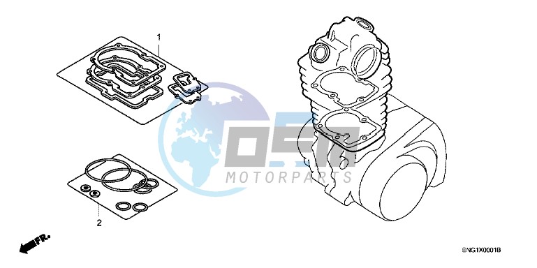 GASKET KIT A