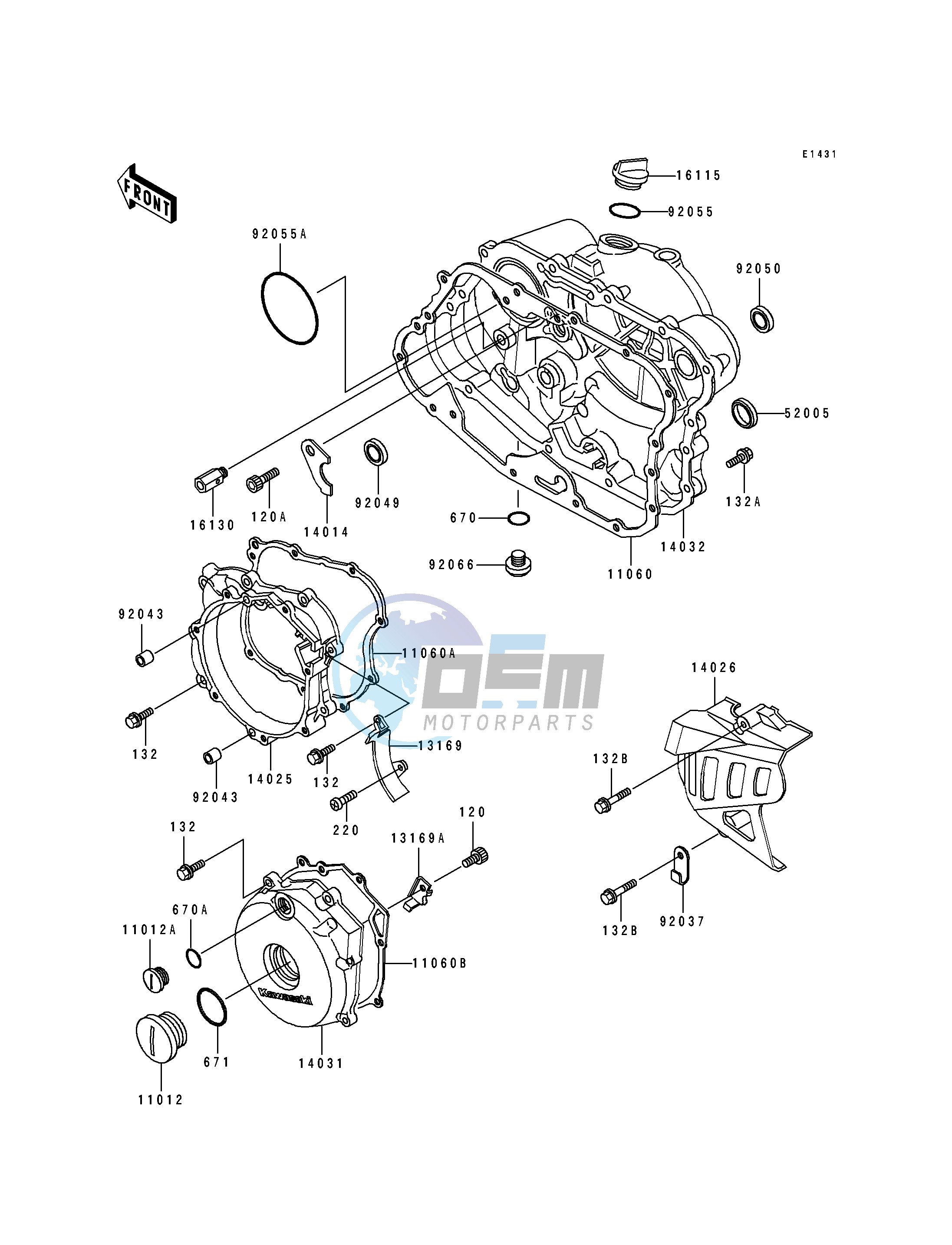 ENGINE COVER-- S- -