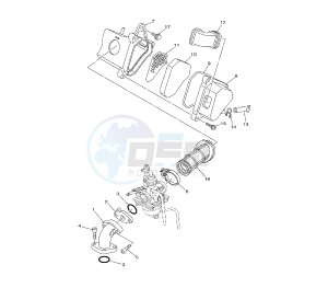 TTR E 50 drawing INTAKE