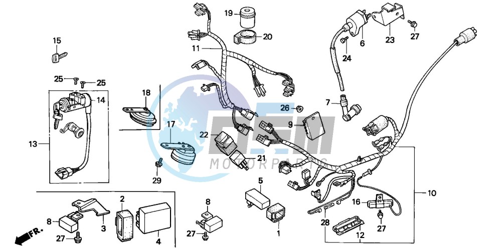 WIRE HARNESS/ IGNITION COIL