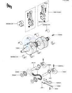 KZ 440 G (G1) drawing CRANKSHAFT_BALANCER