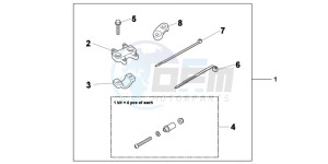 NC700SDC drawing KIT  NAVI G3 ATT