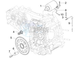 Beverly 250 Tourer e3 drawing Starter - Electric starter