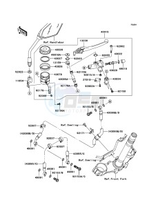 Z750 ZR750L9F GB XX (EU ME A(FRICA) drawing Front Master Cylinder