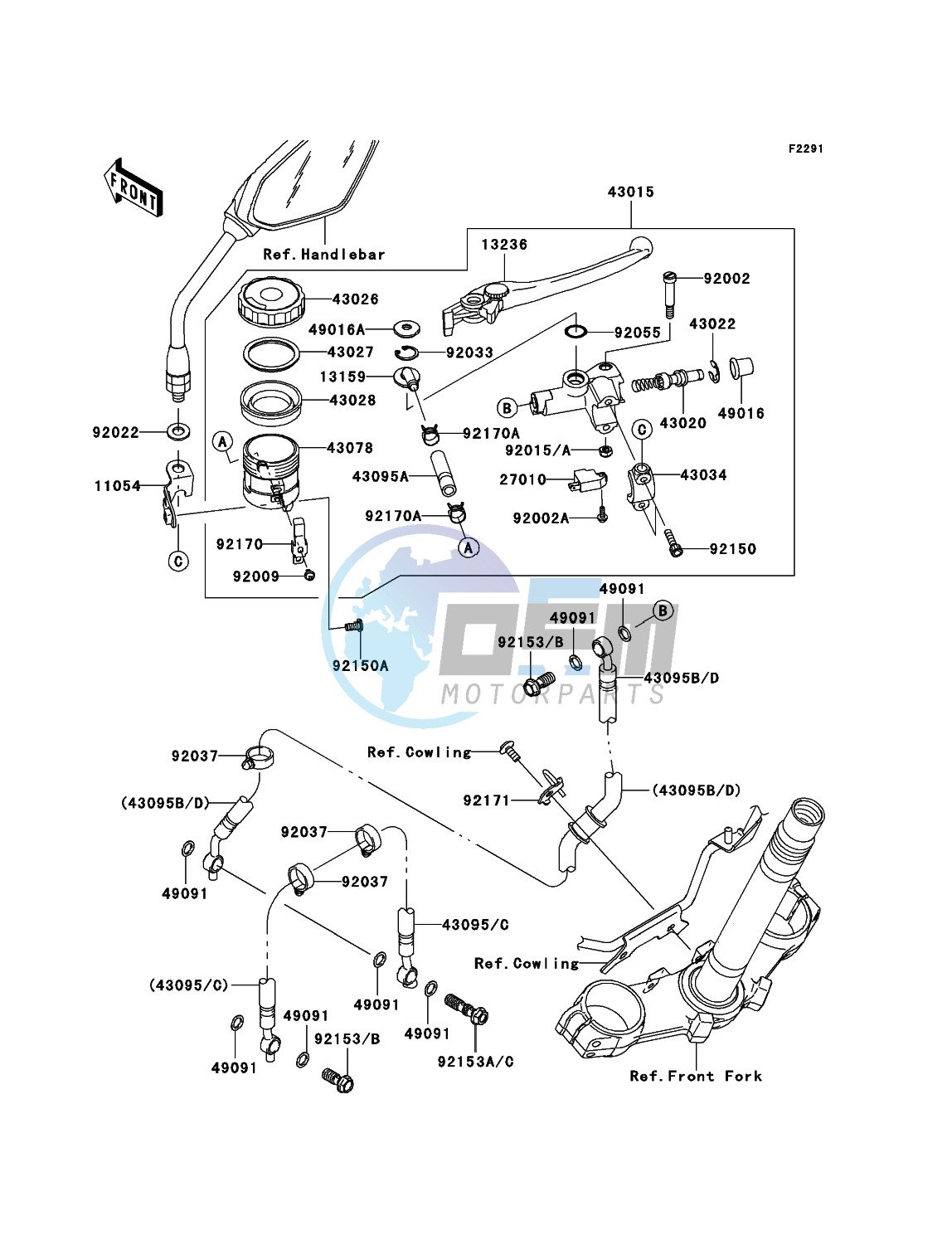 Front Master Cylinder