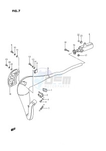 RM80 (E24) drawing MUFFLER (MODEL G H)