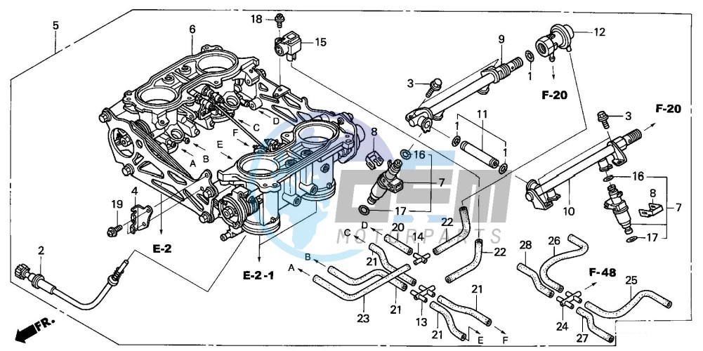 THROTTLE BODY (ASSY.)