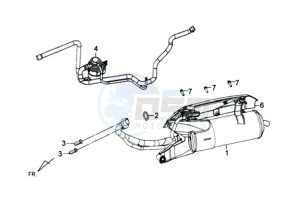 FIDDLE II 50 drawing EXHAUST