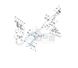 TT R E/LE 125 drawing EXHAUST