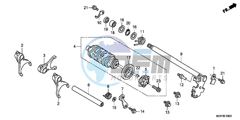 GEARSHIFT DRUM