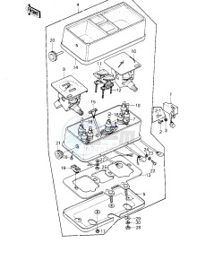 KZ 1300 B [B2] drawing METERS