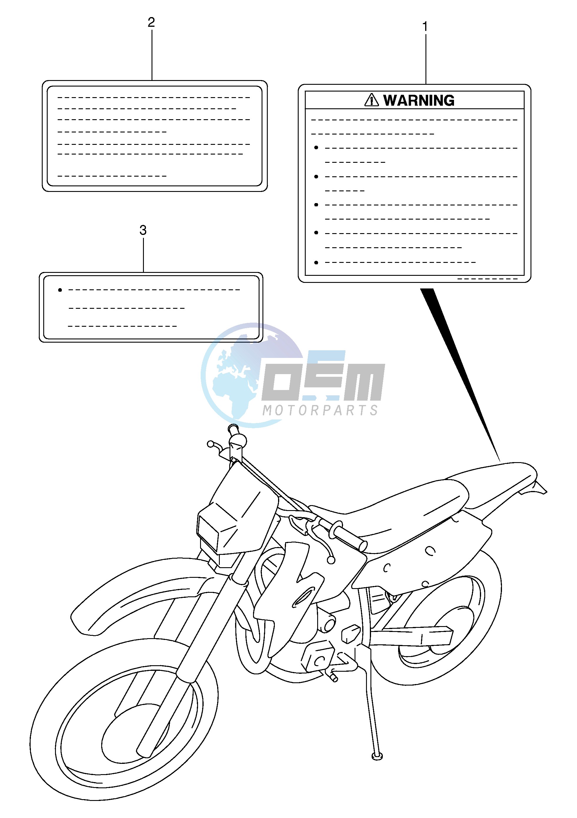 LABEL (MODEL Y K1 K2 K3)