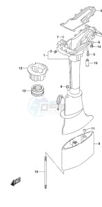 DF 4A drawing Drive Shaft Housing