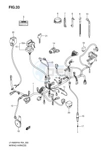 LT-A500F (P24) drawing WIRING HARNESS (MODEL K4 K5)