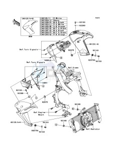 ER-6n ABS ER650DBF XX (EU ME A(FRICA) drawing Shroud