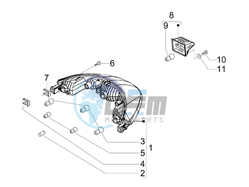 Tail light - Turn signal lamps