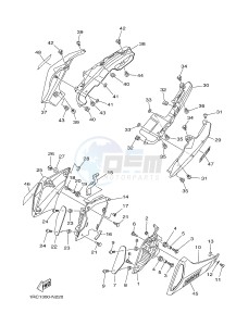 MT09 900 (1RC9) drawing SIDE COVER