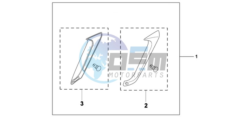 KIT LEG DEFLECTOR