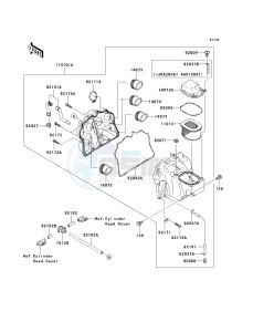 ZR 1000 A [Z1000] (A1-A3) drawing AIR CLEANER