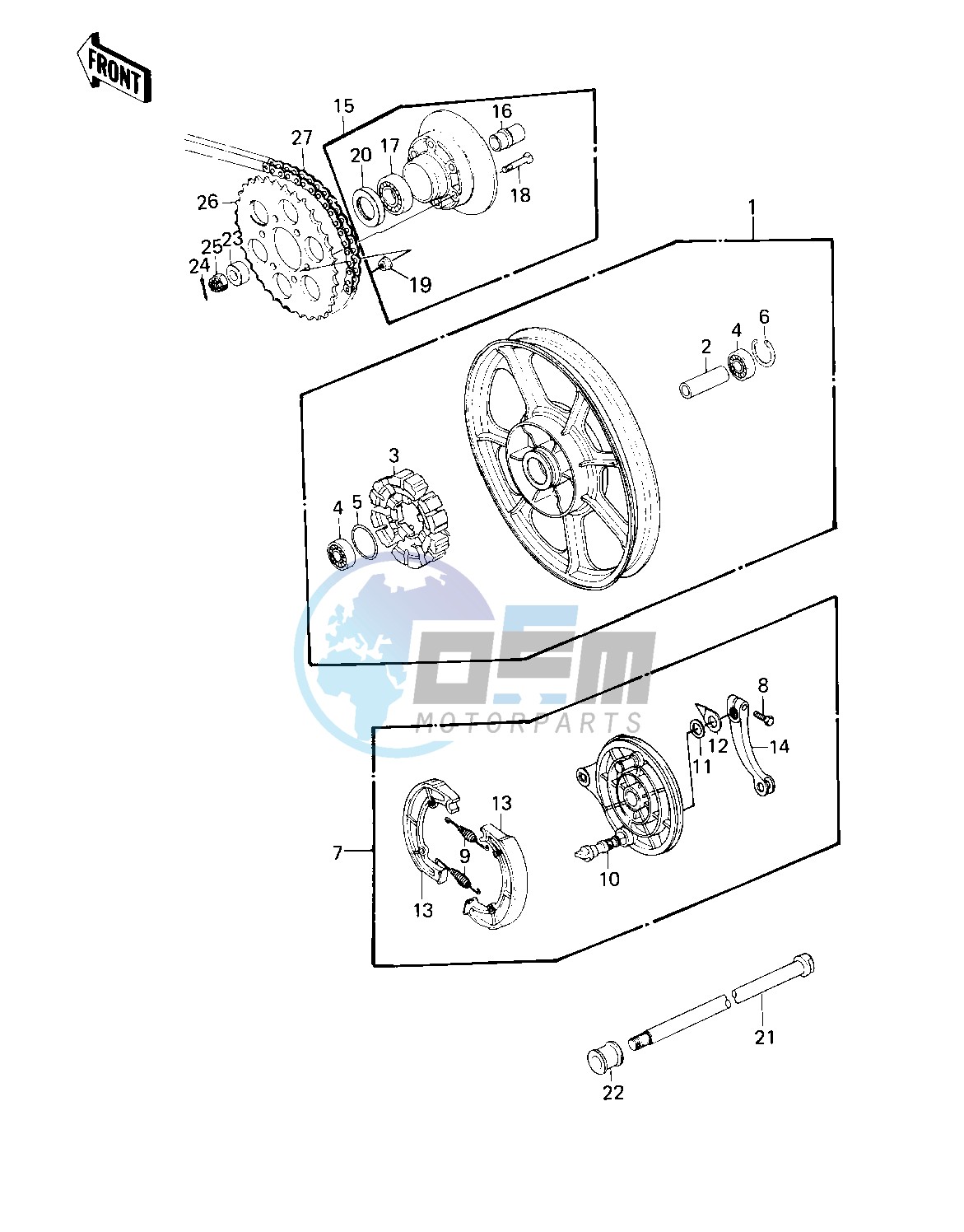 REAR WHEEL_HUB_BRAKE_CHAIN -- 80-81 A1_A2- -