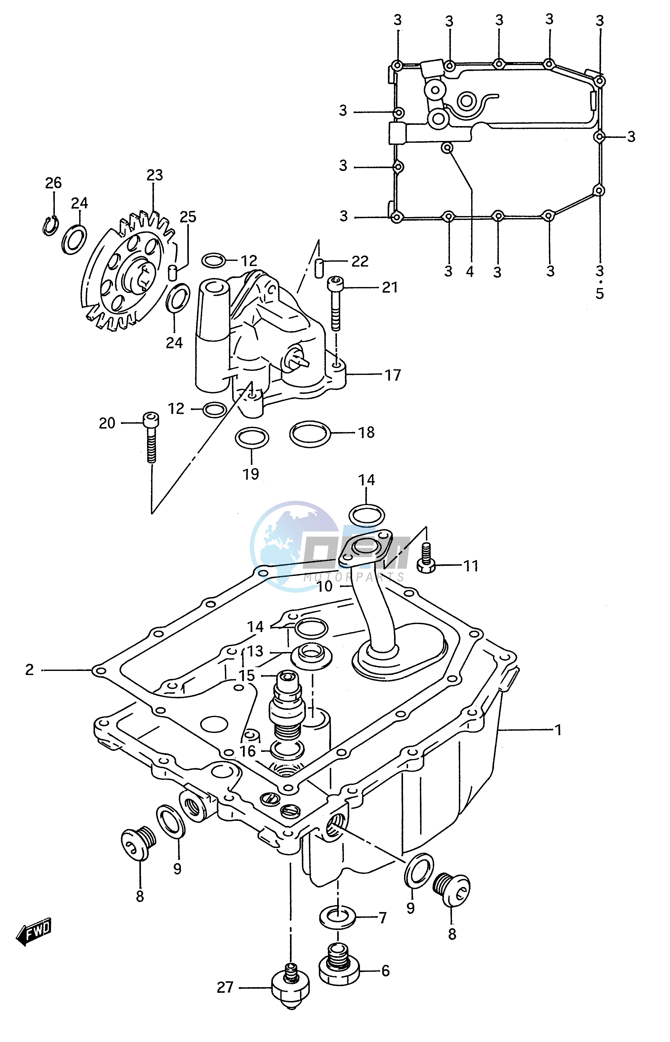 OIL PAN - OIL PUMP